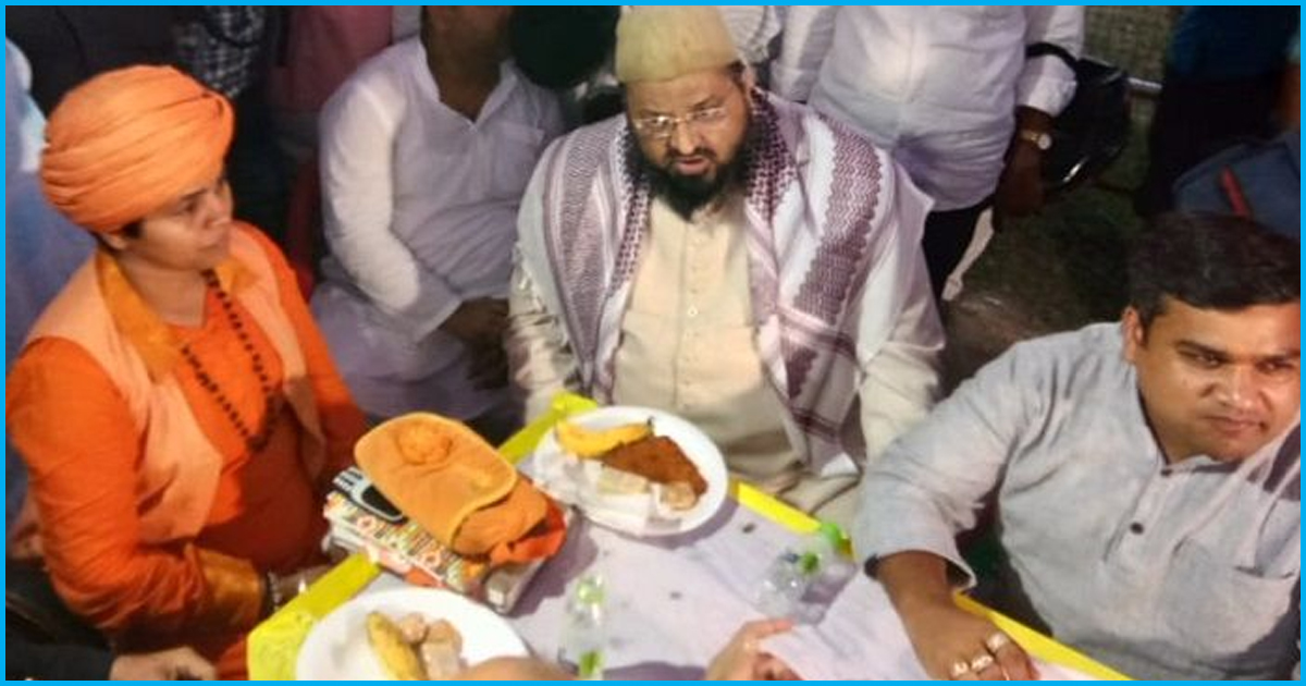 Love & Brotherhood: 1000-Yr-Old Temple Organises Iftar; Devotees Offer Namaz At Aarti Sthal