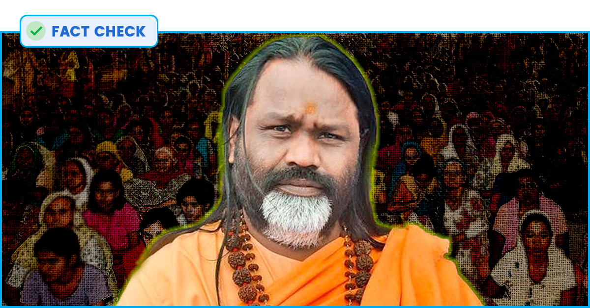 Fact Check: No, 600 Girls Are Not Missing From Rape-Accused Daati Maharaj’s Ashram, Confirms Police