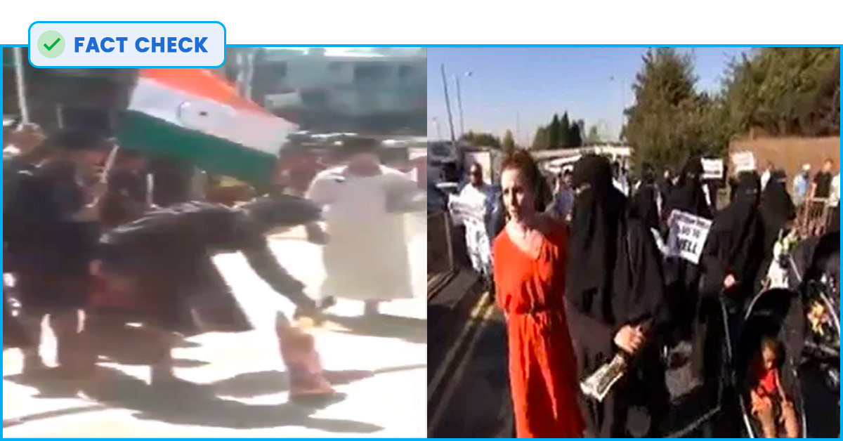 Fact Check: Viral Videos Of Christians Burning Hindu Idols To British Woman Confronting Muslim Extremists