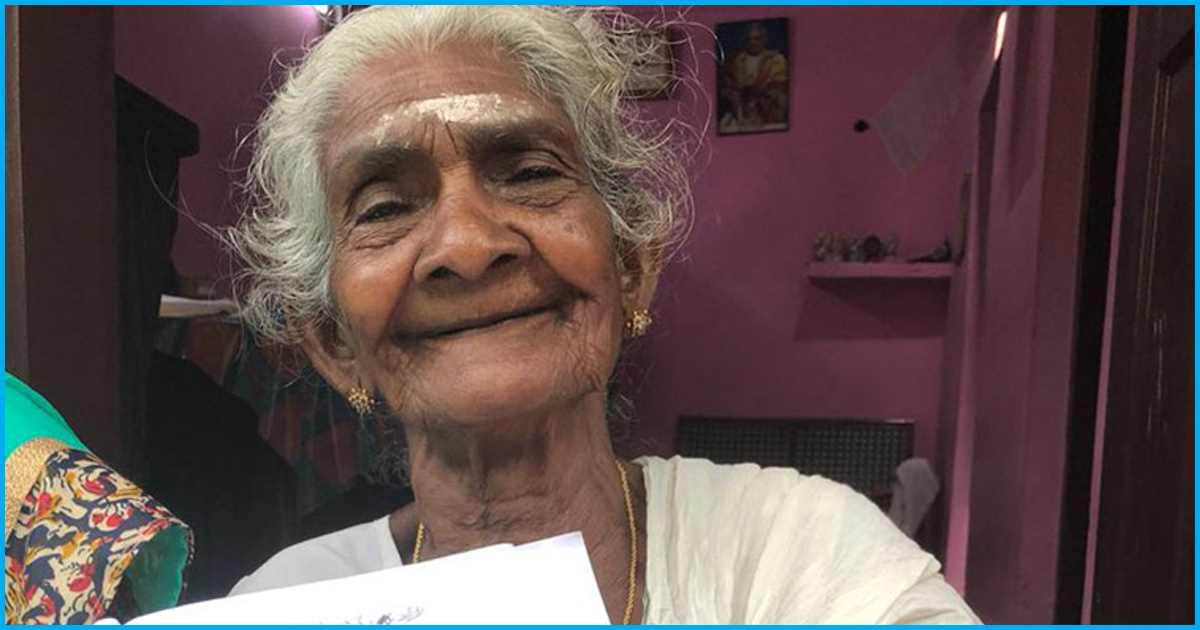 Kerala: This 96-Yr-Old Just Enrolled For Class 4, Wants To Study Till Class 10