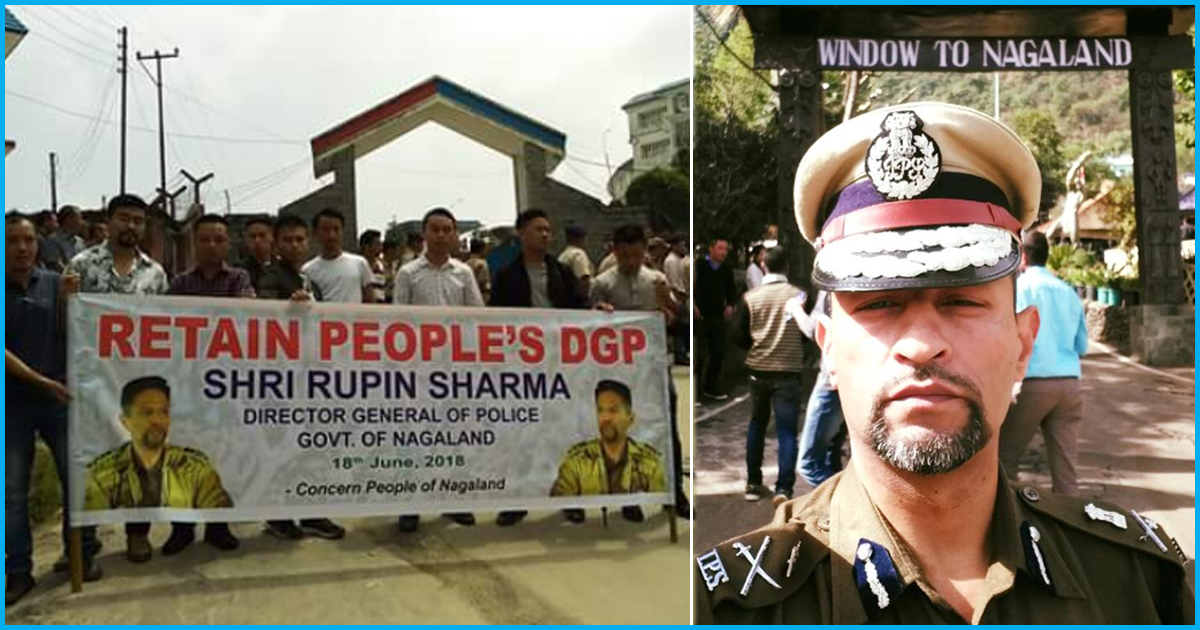 Nagaland People Come On Streets, Demand To Retain Peoples DGP, Start Signature Campaign