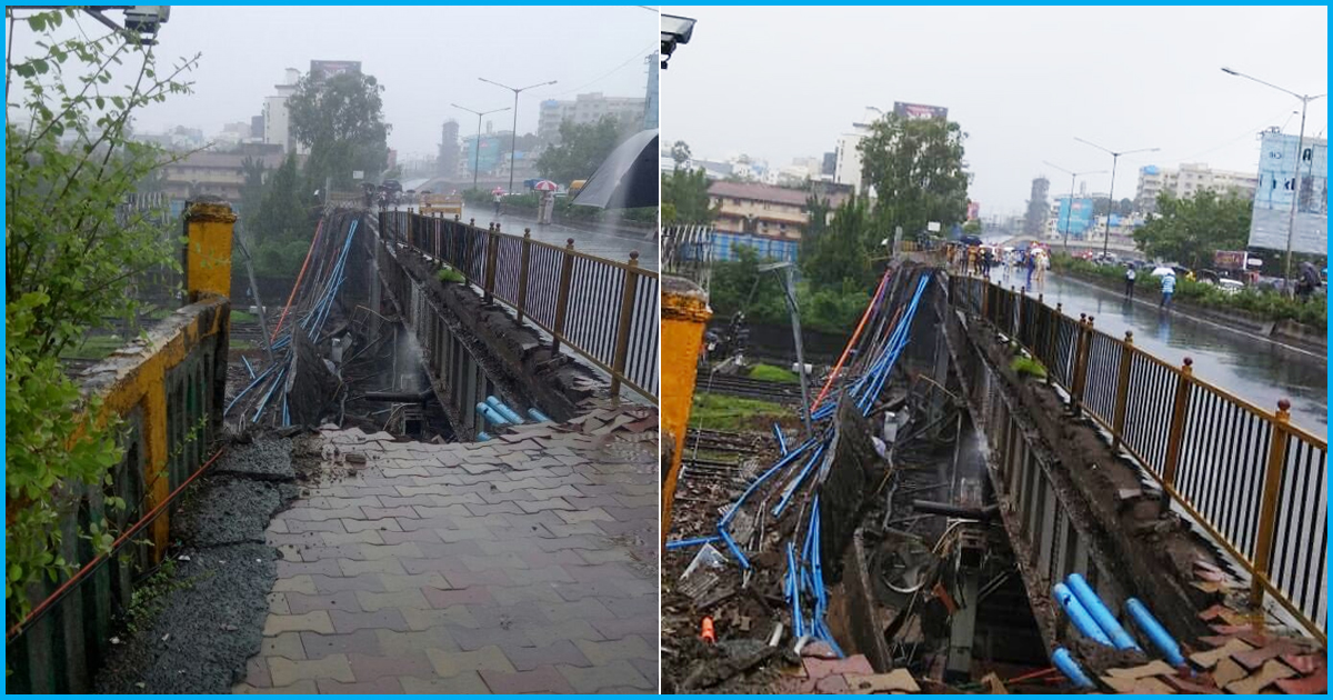 Mumbai Bridge Collapse: 5 Injured, 2 Critical; Local-Train Driver Saves Many Lives