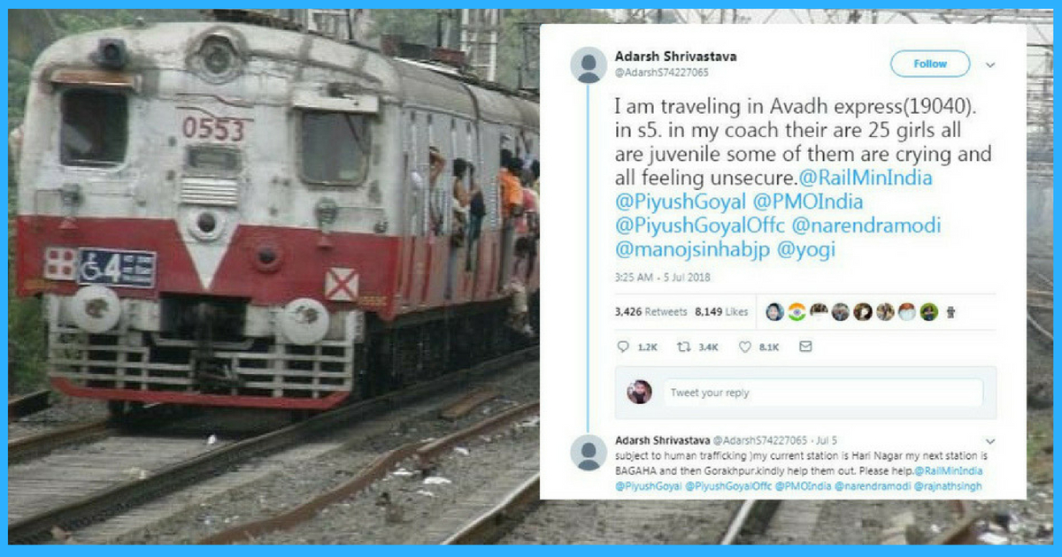 Uttar Pradesh: Passenger’s Tweet Helps In Rescuing 26 Minor Girls