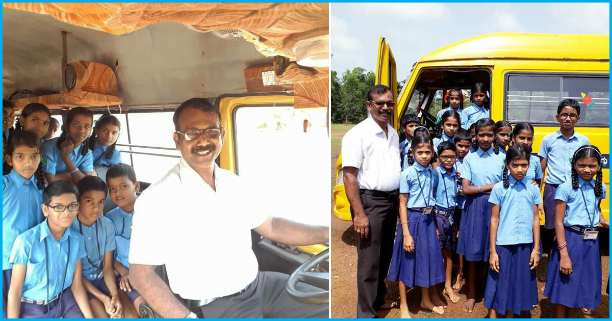 To Save Govt School From Shutting Down, This Teacher Is Now Part-Time Bus Driver
