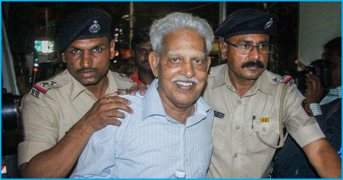 “I Have Faith In The Law, Says Poet, Orator & Lecturer Varavara Rao
