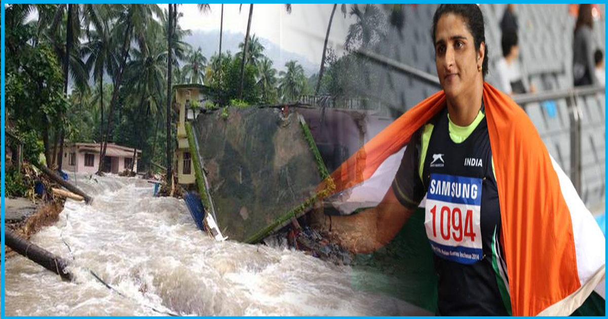 Asian Games Bronze Medalist Seema Punia To Donate Her Pocket Money To Kerala Flood Relief