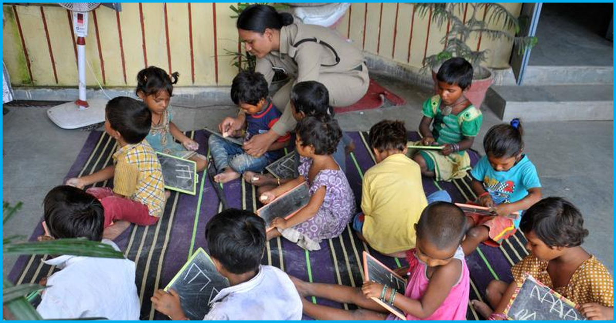 This Dehradun Police Station Runs A Free School For Slum Children