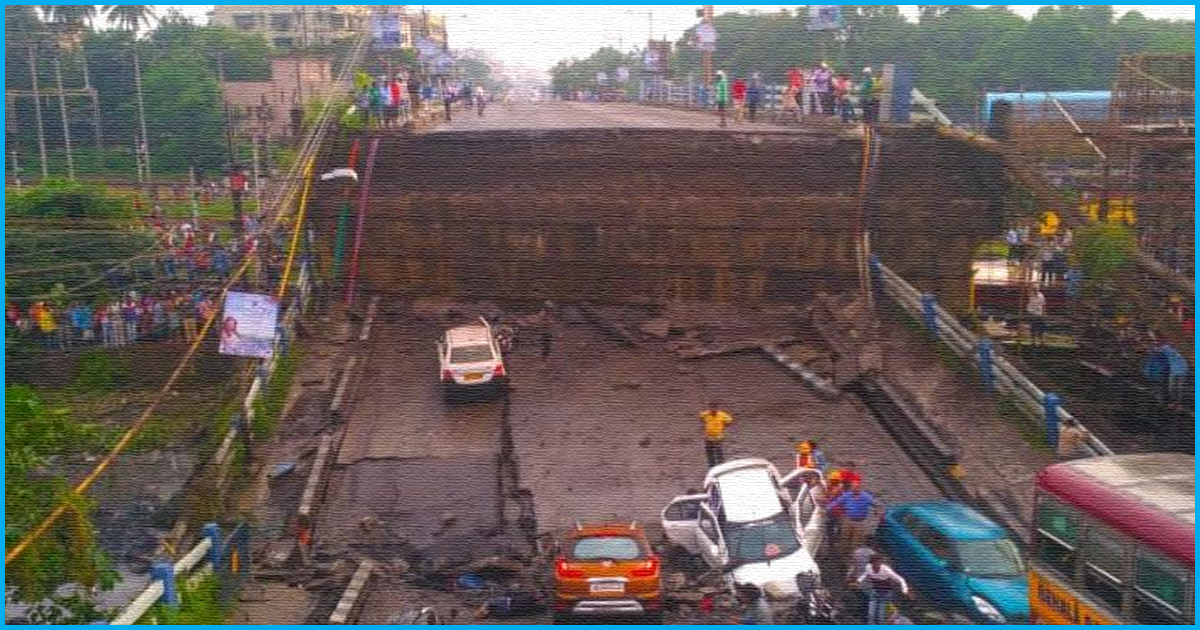 Kolkata Bridge Collapse: Five Feared Dead, Several Trapped Under Debris Of Majerhat Bridge