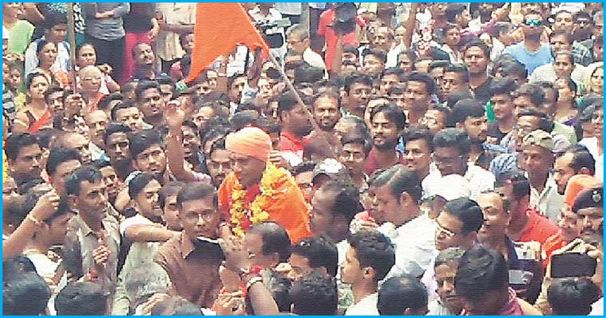 Ajmer Blast Convict Who Became Swami In Jail, Receives Grand Welcome Home After Bail