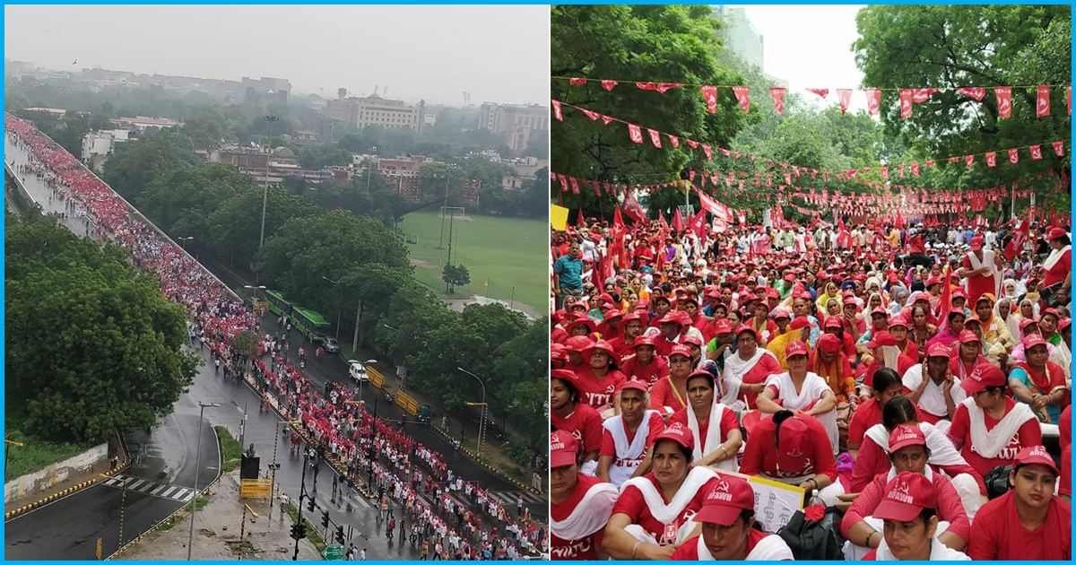 Over 2 Lakh Farmers And Workers Rally In Delhi For Their Rights; Known About It