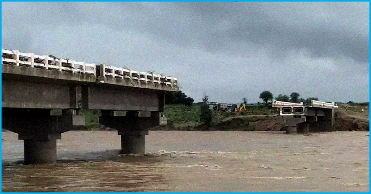 MP: Rs 7.78 Crore Bridge Collapses 3 Months After Construction Due To Heavy Rainfall