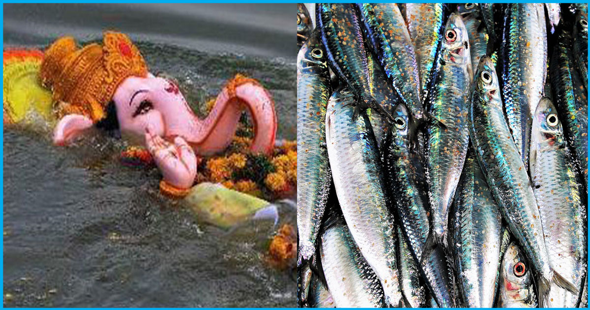 Thousands Of Dead Fishes Wash Ashore Mumbais Beaches After Ganesha Visarjan