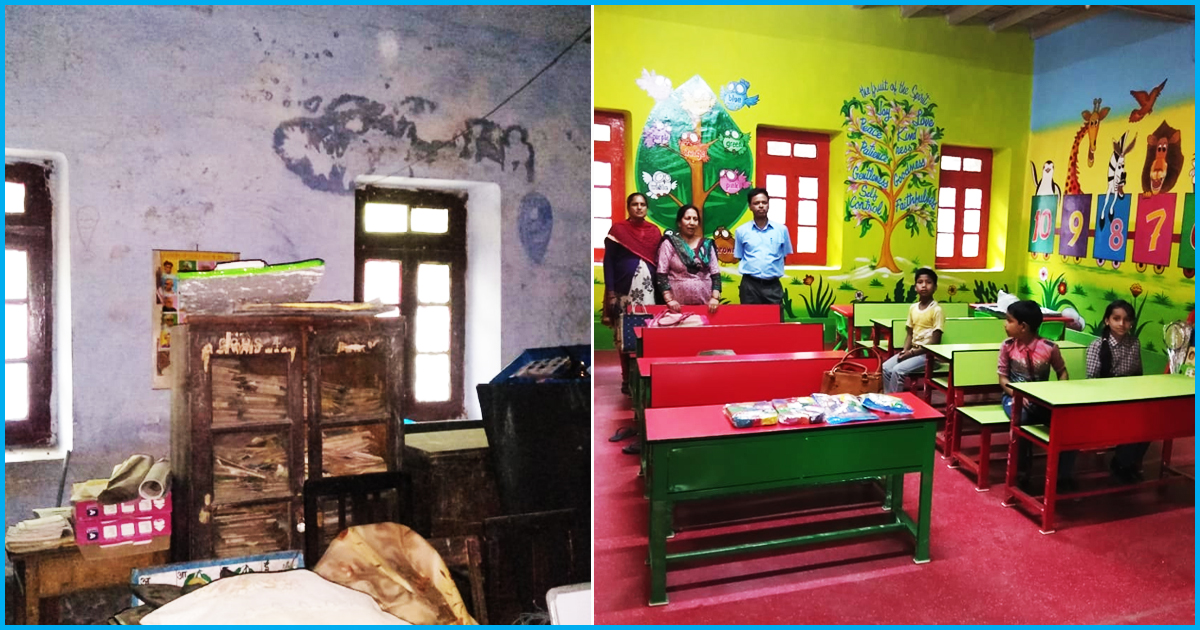 After Seeing Students Shivering In Cold, This Woman Decided To Transform Govt Schools In Uttarakhand