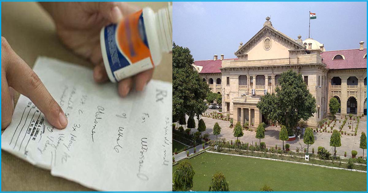 Allahabad HC Fines Three Doctors Rs 5000 Each For Poor Handwriting