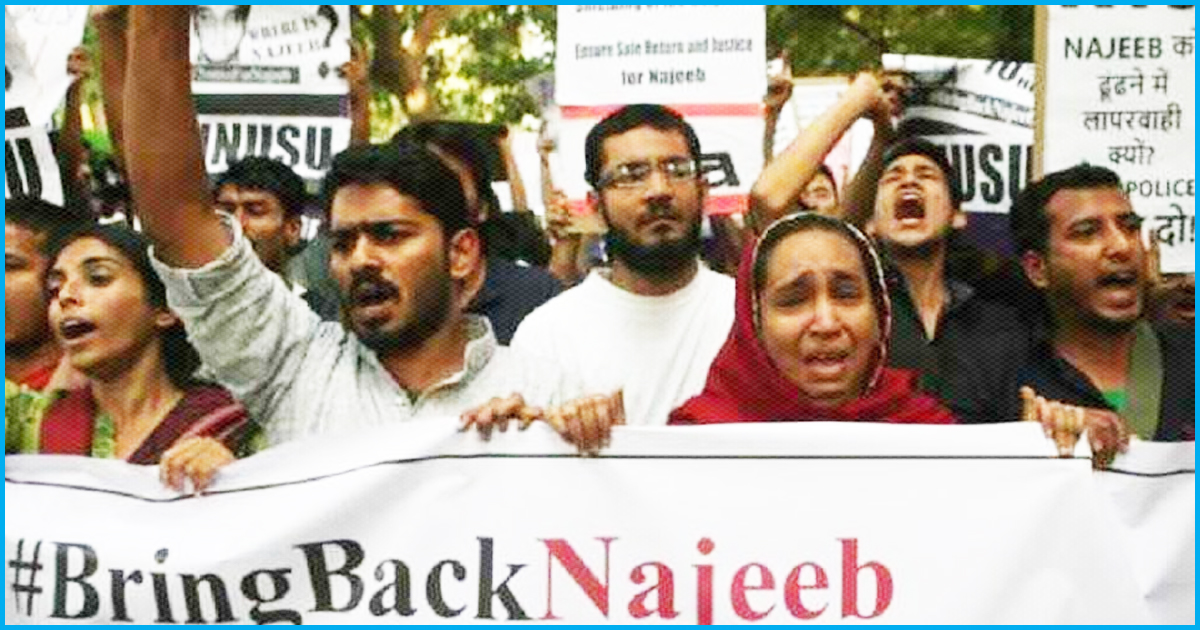 Delhi HC Directs Media To Remove News Reports Linking JNU Student Najeeb Ahmed To ISIS