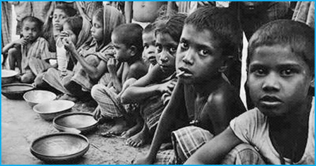 India Ranks 103rd Among 119 Countries In Global Hunger Index, Even Below Bangladesh & Ethiopia