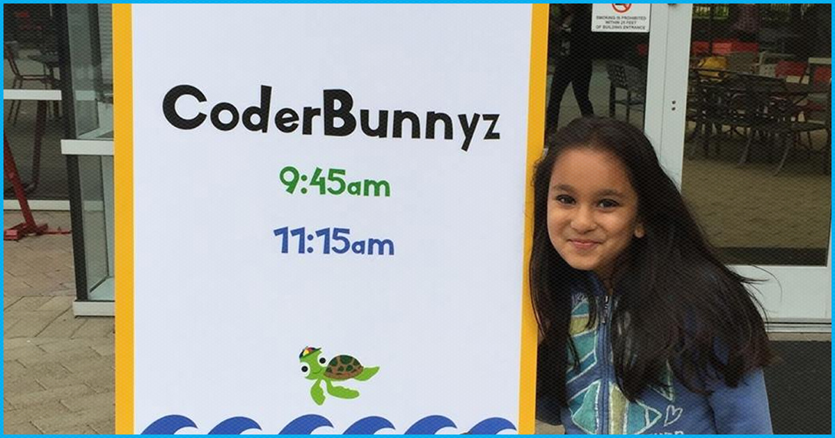 this 10 yr old girl invented a coding