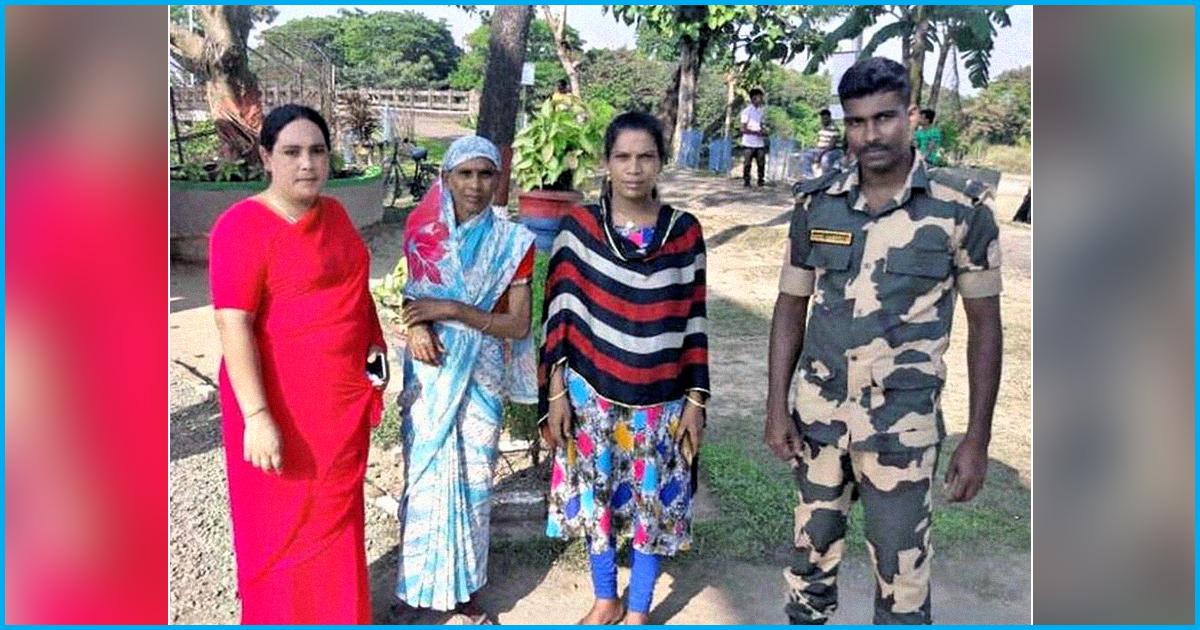 BSF Jawan & Social Media Help In Reuniting A Daughter With Her Mother Who Got Lost 2 Yrs Back