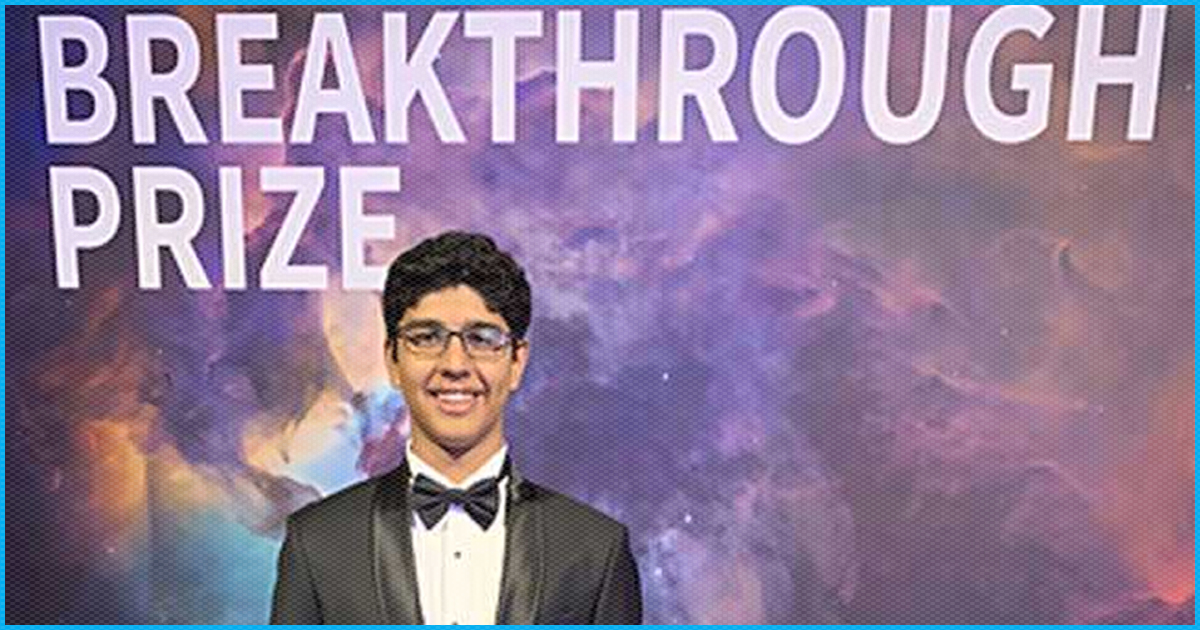 Bengaluru: Class XI Boy Wins International Science Prize, Gets Awarded 2.9 Cr Worth Cash Prize