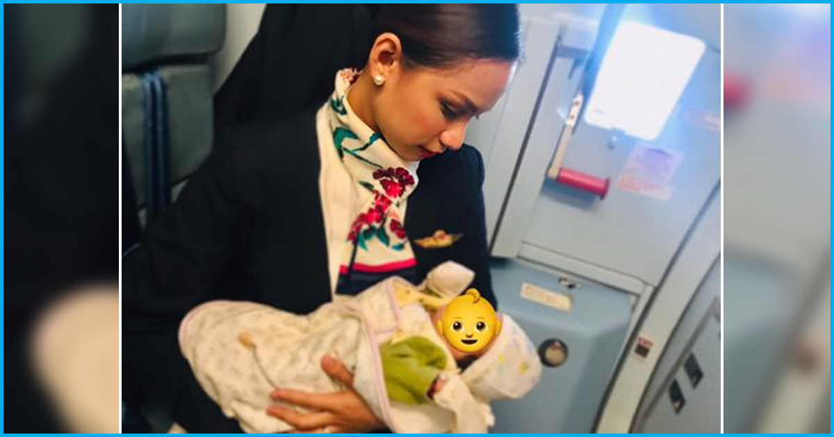 I Breastfed A Strangers Baby In-Flight, Says Flight Attendant Who Went Beyond Her Line Of Duty