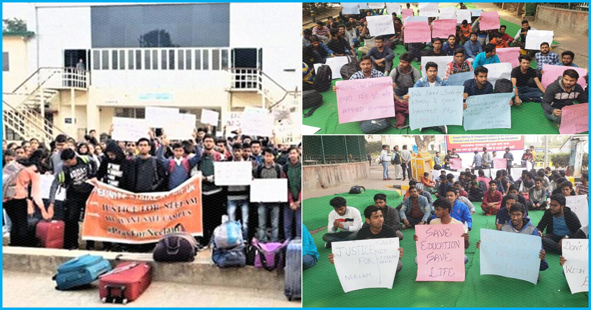 NIT Uttarakhand: No Permanent Campus Since 2009, More Than 200 Students Reach Jantar Mantar To Protest