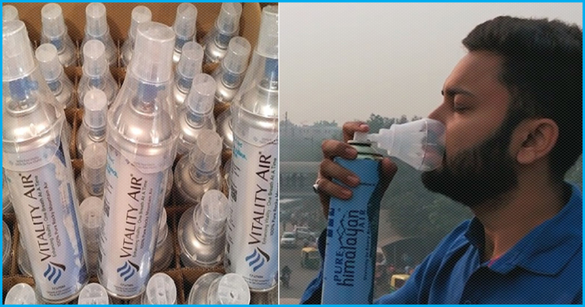 From Social Experiment To Reality: Bottled Fresh Air Now Being Sold Online In India