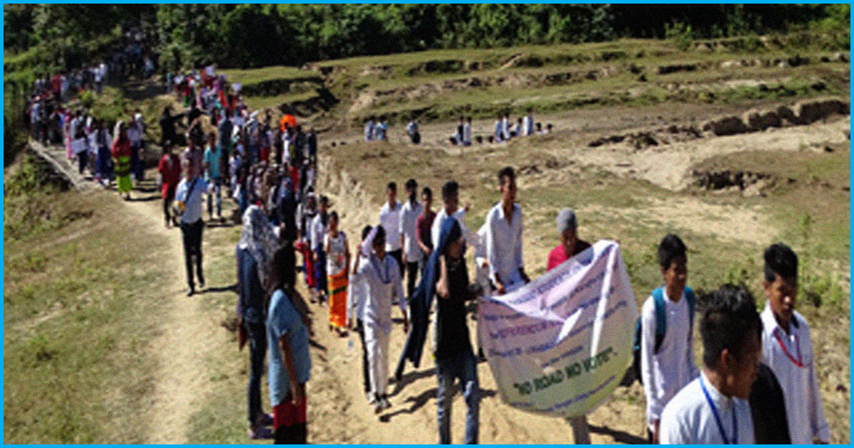 No Road, No Vote Movement Paves Way For A New Road In A Remote Arunachal Pradesh Village