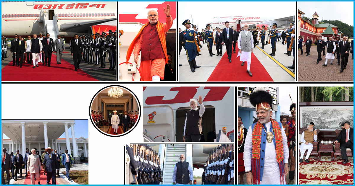 Since 2014 PM Modi’s Foreign Trips Have Cost Taxpayers Over Rs 2,000 Cr
