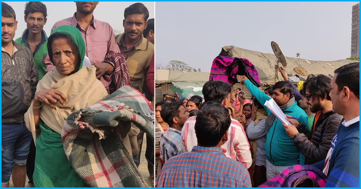 As Delhi Shivers From Unsparing Cold, This NGO Donates 1,300 Blankets To The Underprivileged