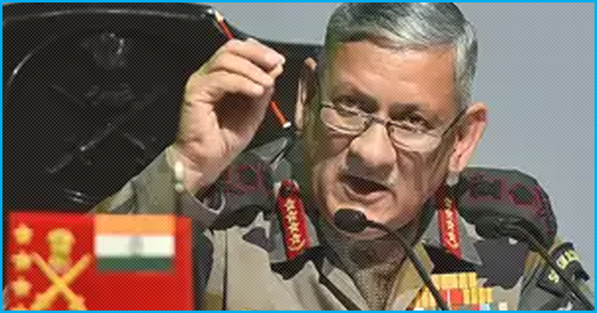 No Place For Homosexuality In Indian Army, Says Chief Bipin Rawat