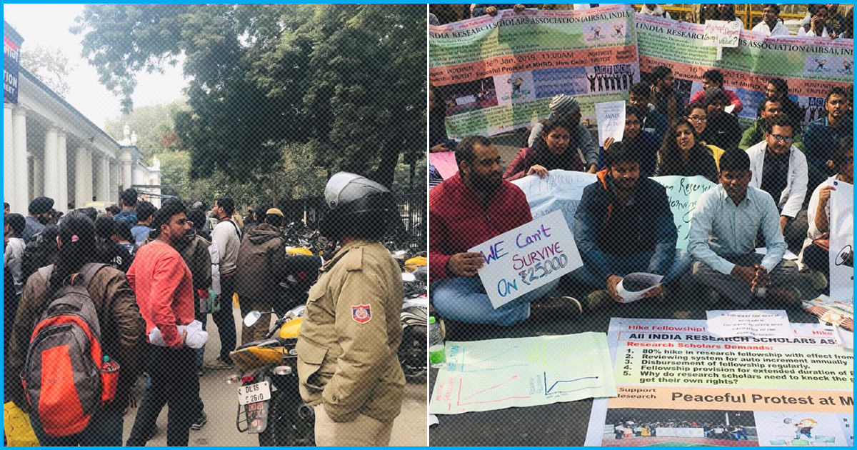 #Strike4Hike: Police Detains Around 700 Protesting Research Scholars Demanding Pay Hike