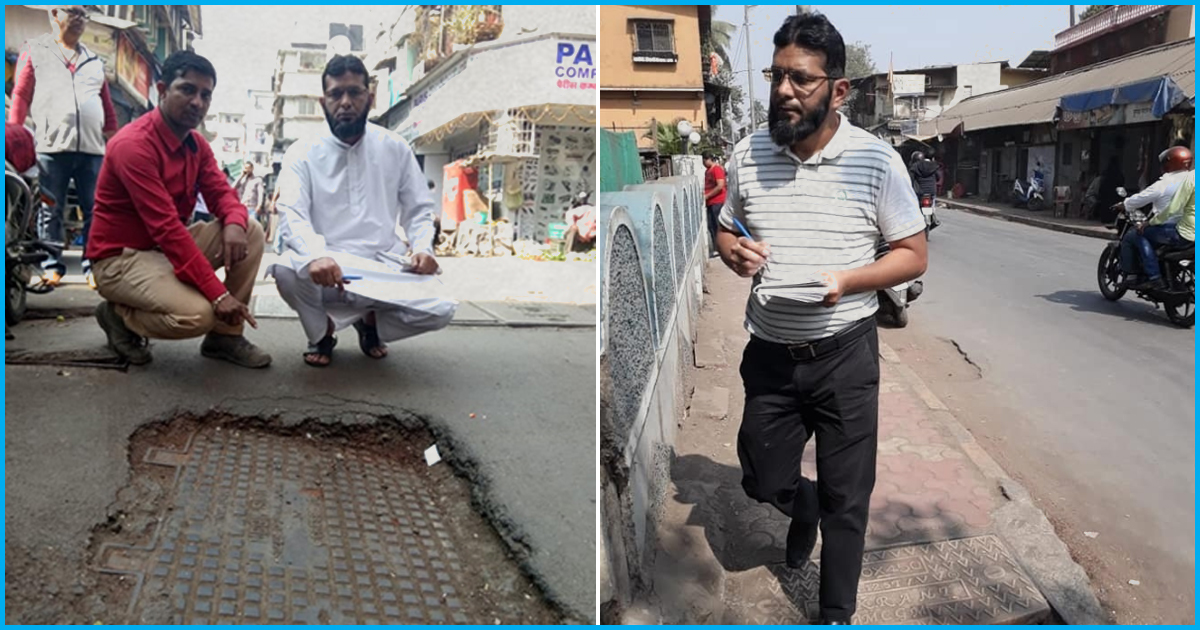 Killer Potholes: These Two Locals Are Set Out To Make Mumbai Roads Pothole Free
