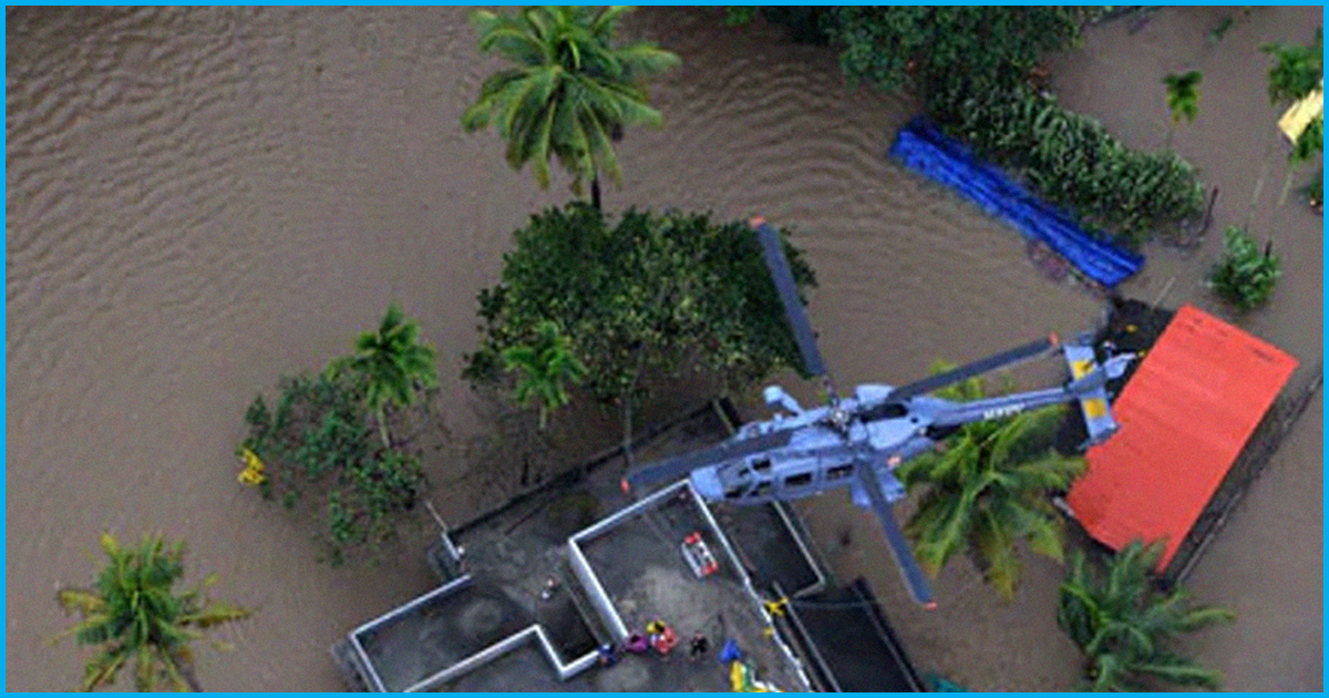 Kerala Floods: Centre Sends Rs 102 Cr Bill For Using Chopper Service During Rescue Operations
