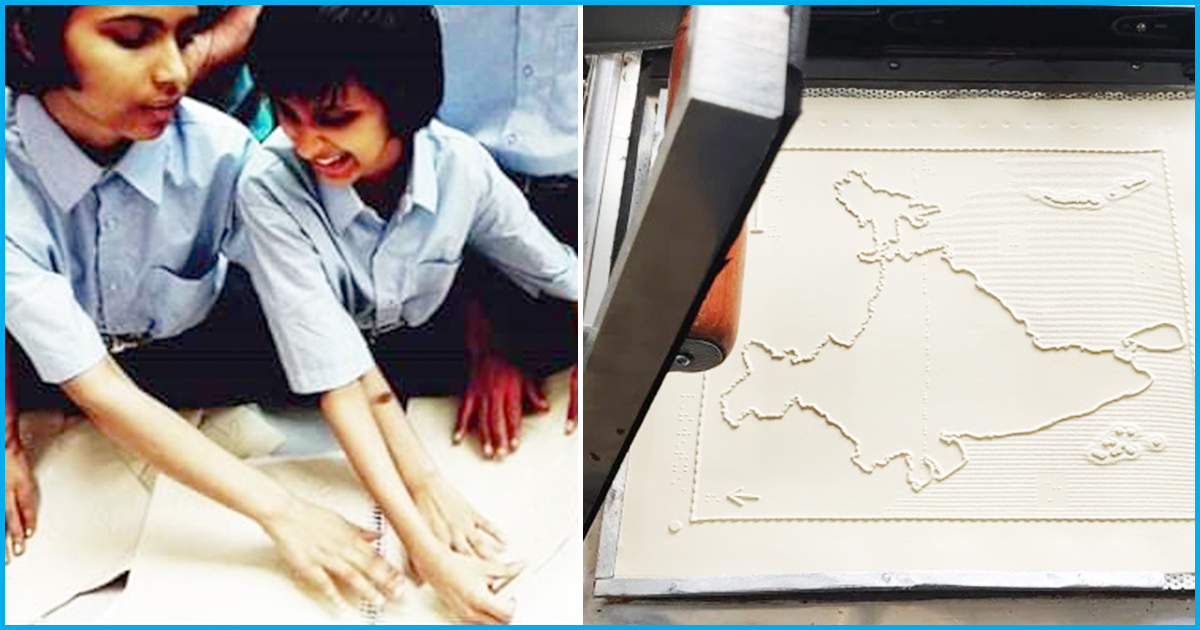 This Foundation Along With IIT Delhi, Produces Tactile Diagrams & Textbooks For Visually-Impaired Students