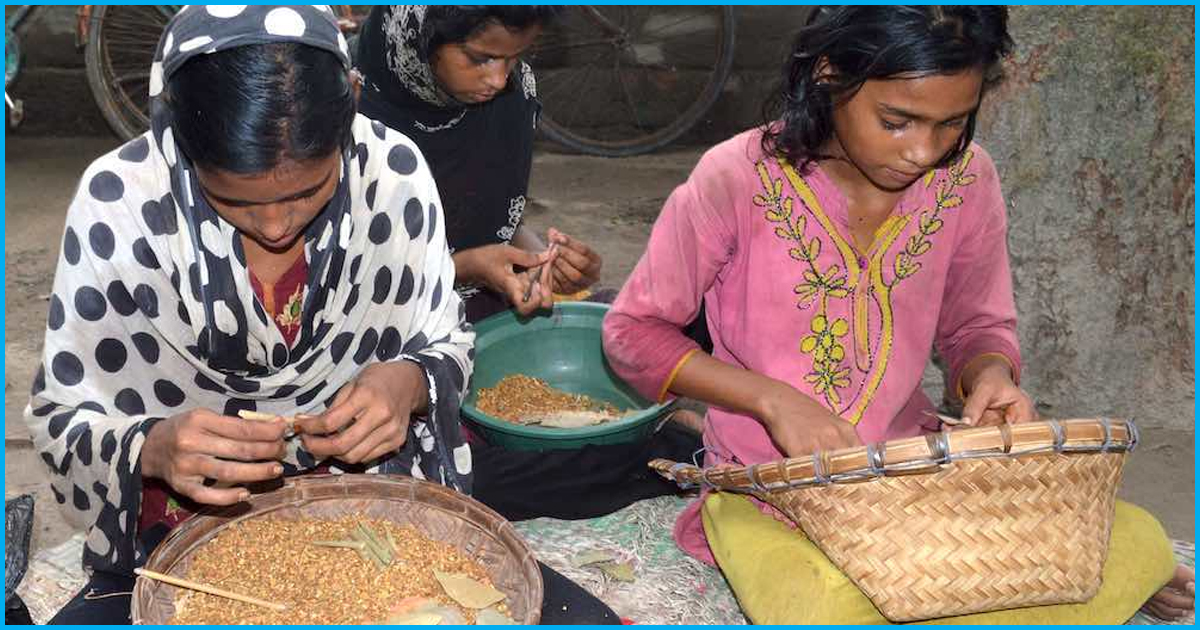 Rs 150 For Rolling 1,000 Beedis; Beedi Making Is Pushing Girls Away From Their Education