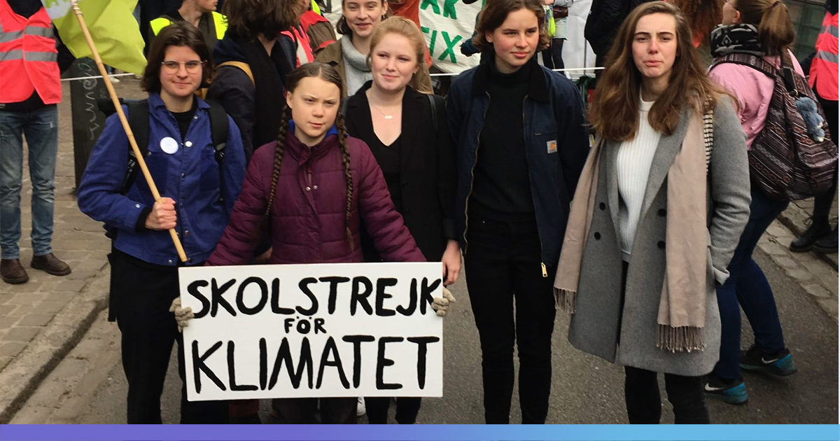 16-Yr-Old Who Mobilised Students for Climate Change, Nominated for Nobel Peace Price