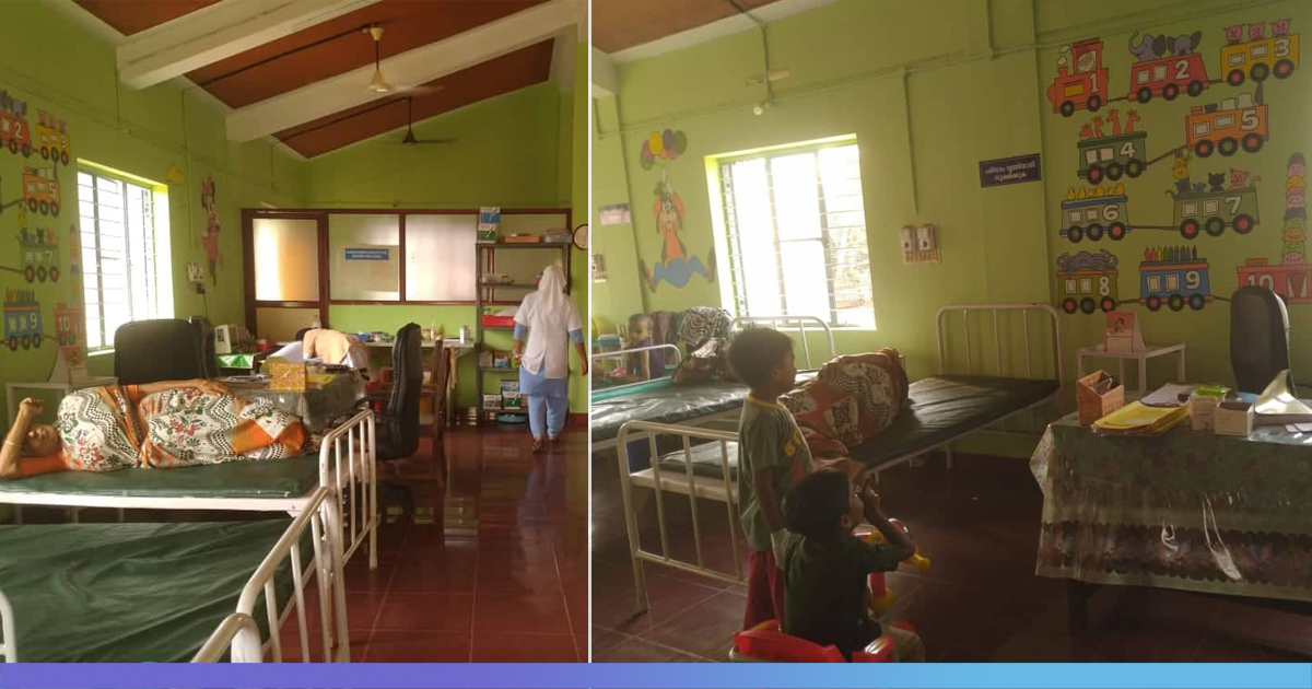 Take A Tour Of This Kerala Govt Hospital Which Has Paintings, Television And Playroom