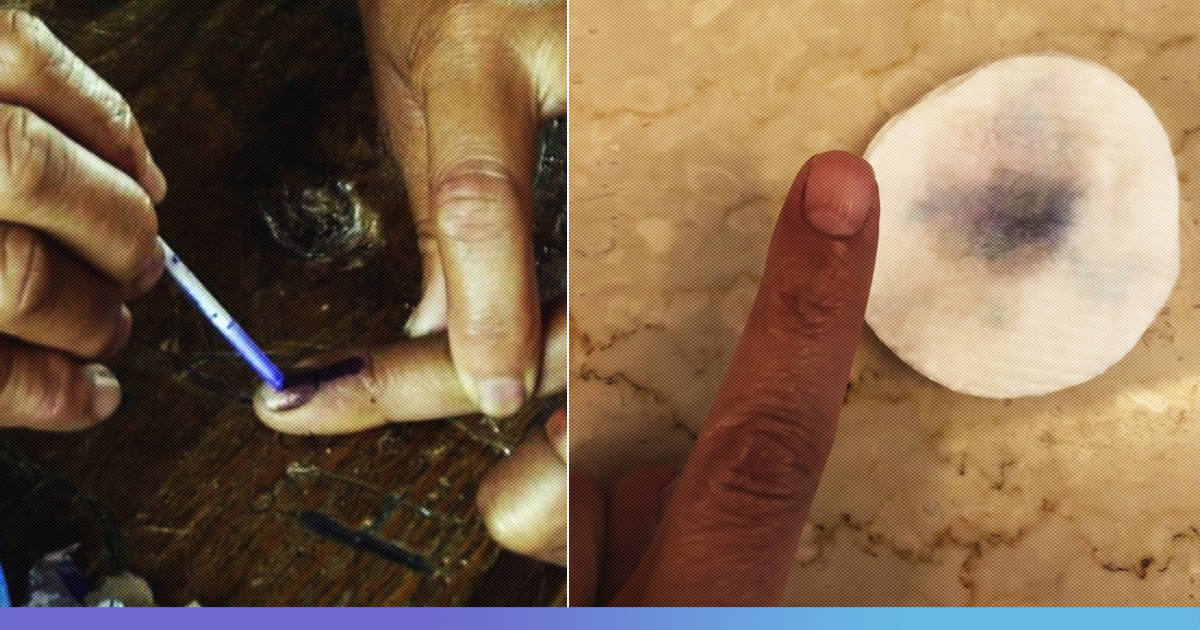 Not So Indelible Ink?: Voters Question EC About Ink Marks Wearing Off Within Hours