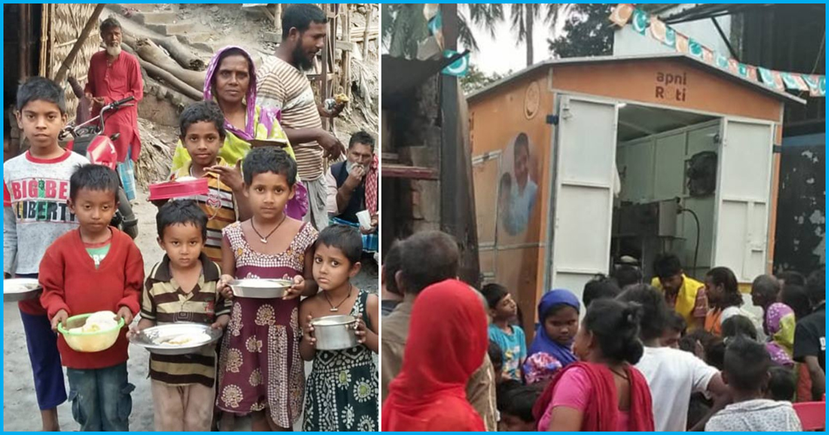 With Its Mobile Van Apni Roti, This Kolkata NGO Is Bringing Joy, One Stomach At A Time