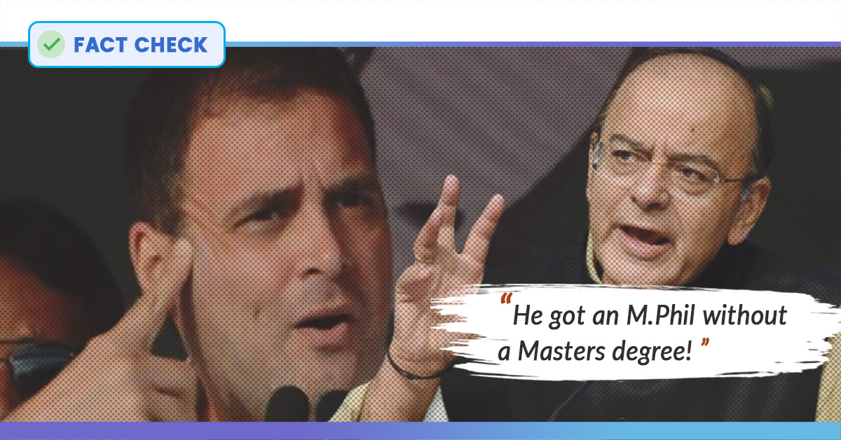 Is Rahul Gandhi’s Educational Qualification Questionable, As Claimed By Jaitley & Subramanian Swamy?