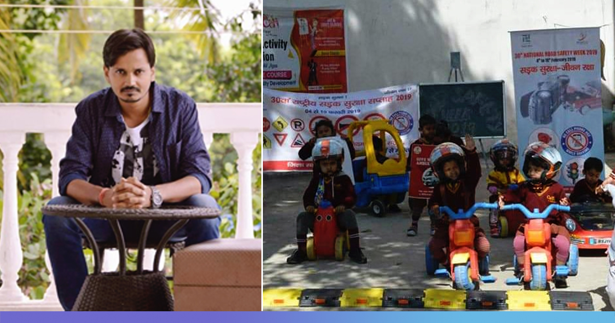 Instilling Traffic Sense Early In Childhood: This Activist Runs A Playschool Which Teaches Road Safety And Traffic Rules