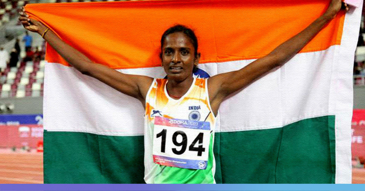 30-Yr-Old Gomathi Stuns Everyone, Creates History By Winning India’s First Gold At Asian Athletics Championships