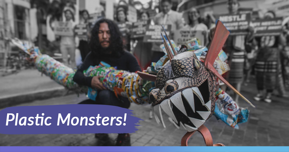 Greenpeace Activists Sail Across The World With Plastic Monsters To Return Them Home To Nestlé