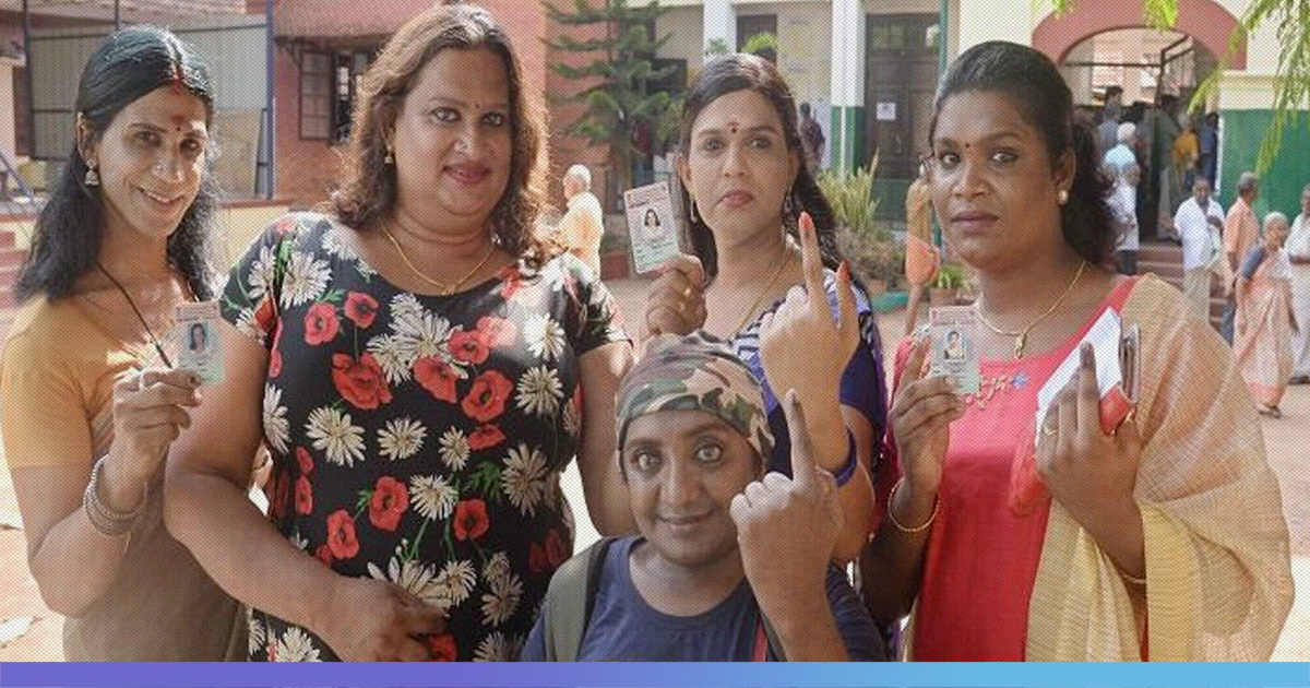 For The First Time, Transgenders In Kerala Could Choose Their Gender Identity During Voting