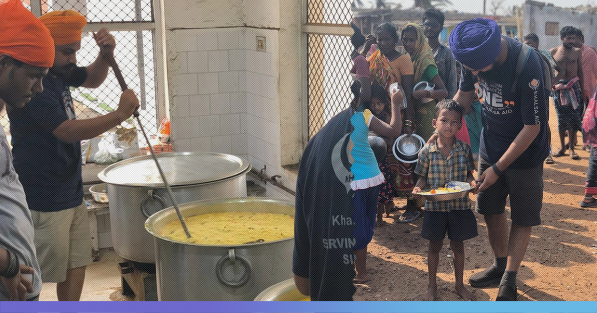 Recognising Human Race As One: Khalsa Aid Extends Help, Provides Food, Water At Cyclone-Ravaged Odisha