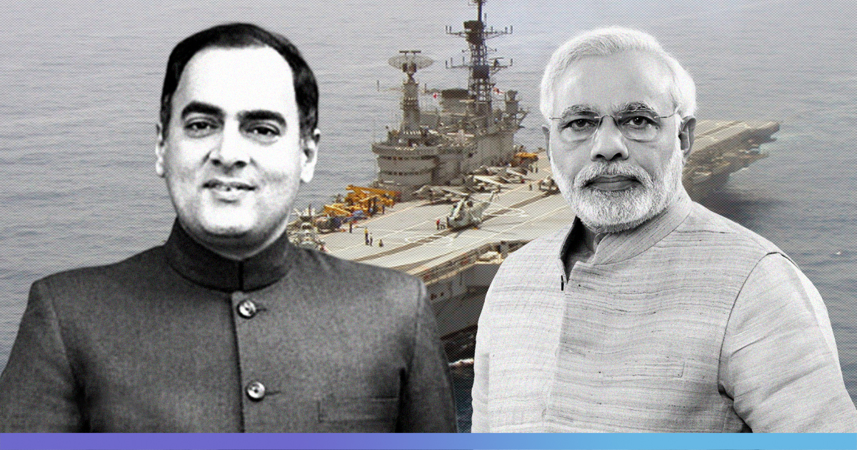 Rajiv Gandhi Rules The Roost This Election, Modi Attacks The Former PM Again For Using INS Viraat During Vacation