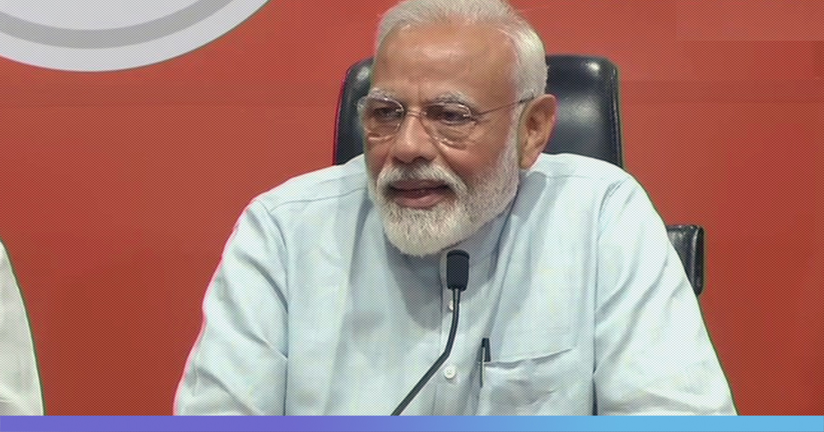 #JustIn: PM Modi Addresses First Ever Press Conference, Does Not Take Questions