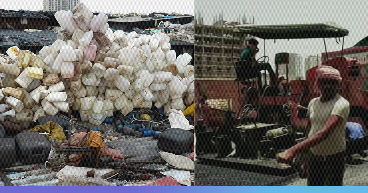 In A First, Lucknow Uses Its Plastic Waste To Construct Roads