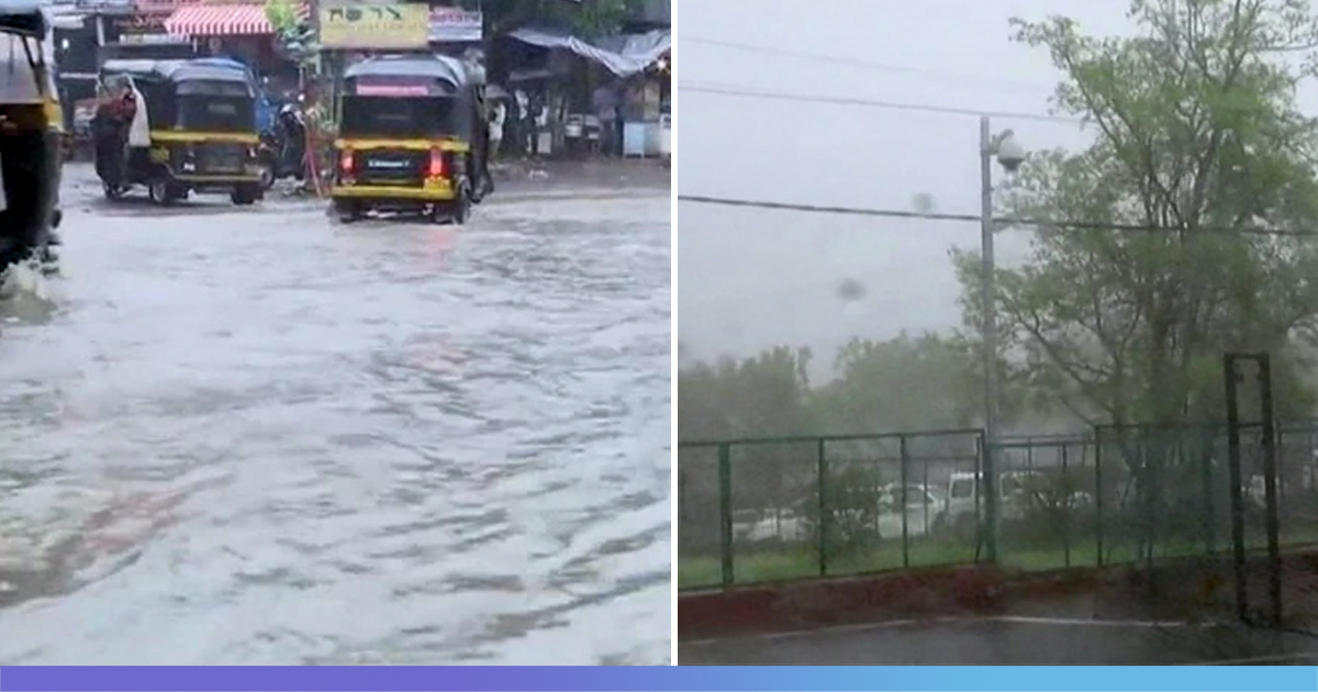 Heavy Showers Lash The City Of Mumbai, Expected To Bring Relief From Acute Water Shortage