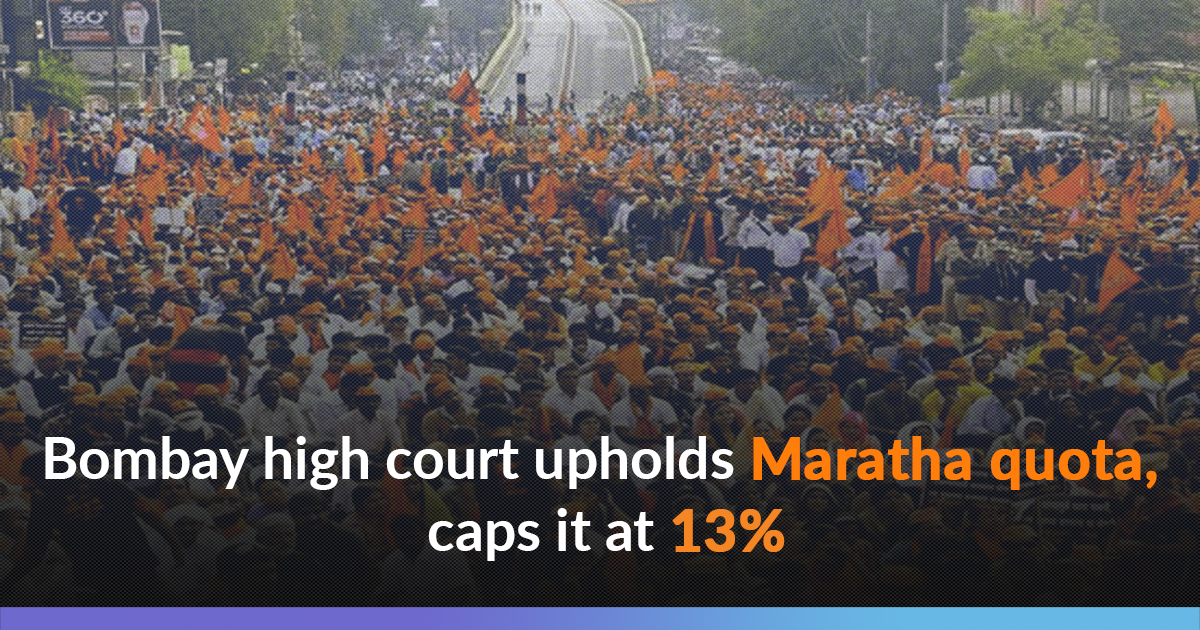 50% Ceiling On Reservation Breached, Bombay High Court Approves 13% Quota For Maratha Community
